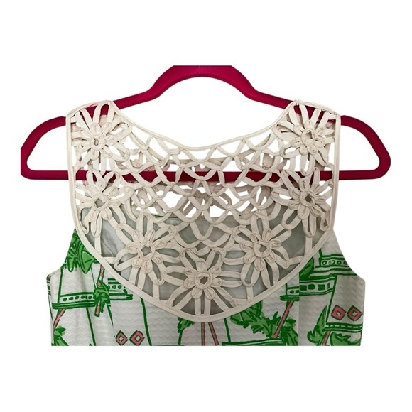 Lilly Pulitzer Lacina Dress in "Just Add Mint" Print - Size 2 Derby Dress - Picture 4 of 7